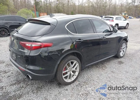 2019 Alfa Romeo Stelvio Ti Lusso Awd z USA, uszkodzony, nr VIN ZASPAKBN9K7C44280